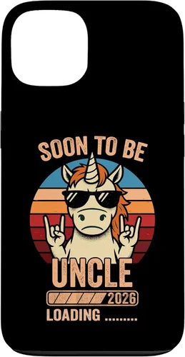 Vista 7 de Soon to Be Uncle 2026 Unicorn Uncle to Be 2026 Case for iPhone 16