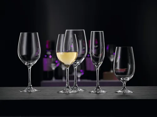 Vista 3 de Spiegelau Clear Authentis Copas de vino burdeos, paquete de 4