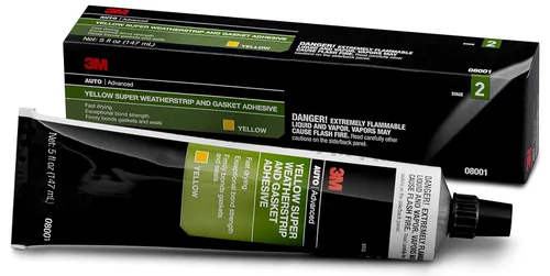 Vista 11 de 3M adhesivo para burletes negro, 08011, 5 onzas líquidas, 1 por paquete