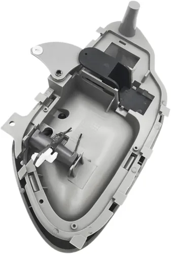 Vista 5 de Un par de manijas de puerta interior con kit de bisel de repuesto 15708043 15708044 compatible con Chevy Chevrolet GMC Truck 1995-2002 C1500 C2500