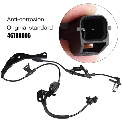 Vista 2 de Braking System Sensor Front Right ABS Wheel Speed Sensor 4670B006 0265009847 Fit for Mitsubishi Pajero Montero Sport Strada Triton L200 2.4L Sensor