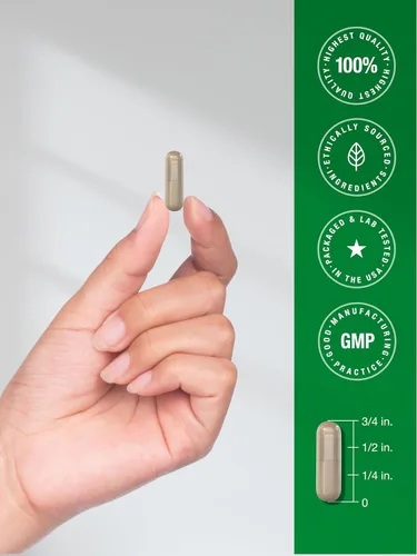 Vista 7 de Horbäach Cápsulas de Rhodiola Rosea 180 unidades Suplemento sin OMG, sin gluten