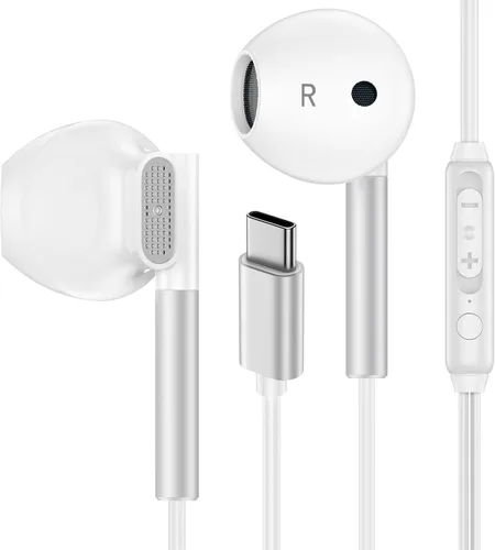 Vista 8 de Auriculares USB C Samsung con cable para Samsung Galaxy S26 S25 Edge S24 Negro puro