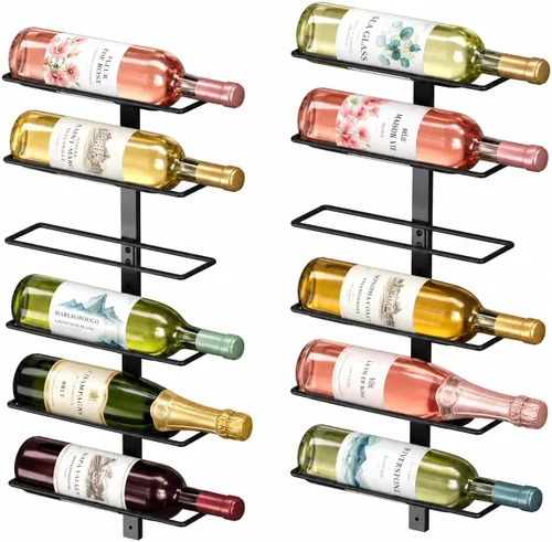 Vista 10 de B4Life - Estante para vinos montado en la pared, para 12 botellas