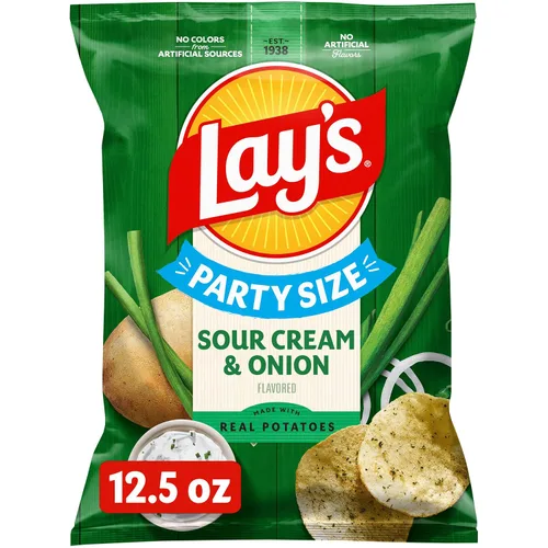 Vista 23 de Lay's Papas Fritas Clásicas, Papas Fritas Sin Gluten, Tamaño de Fiesta, Bolsa de 13 oz