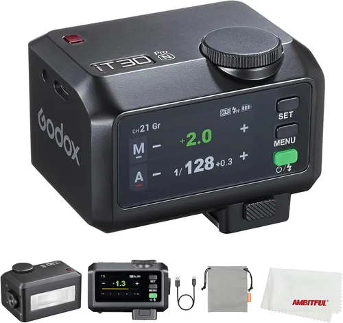 Vista 11 de Godox iT30 Pro C iT30Pro C iT30ProC iT30Pro-C Mini Flash para cámara Canon, exposición automática TTL, HSS 1/8000 segundos, 2.4G Wireless Xsystem