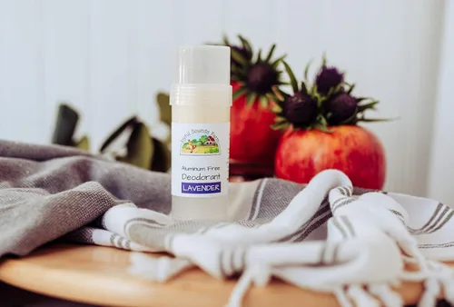 Vista 7 de Desodorante natural sin aluminio para mujeres, hombres, todos, aceite esencial de lavanda