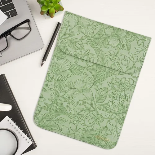 Vista 7 de MOSISO - Funda para laptop de 13.3 pulgadas, 13-13.3 pulgadas, con bolsa pequeña Verde salvia