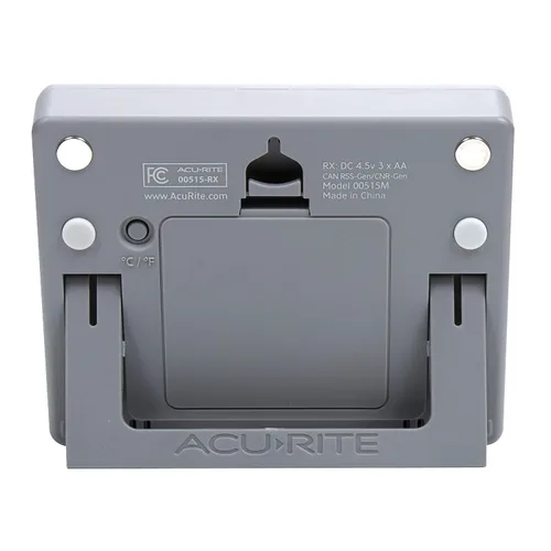 Vista 6 de AcuRite Termómetro digital inalámbrico para nevera y congelador con alarma, temperatura máxima/mínima para el hogar y restaurantes (00515M) 4.25" x
