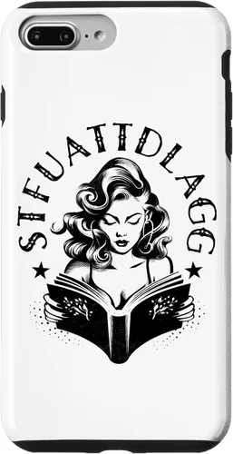 Vista 12 de Sexy STFUATTDLAGG Hot Woman Reading Spicy Good Book Love Case for iPhone 17