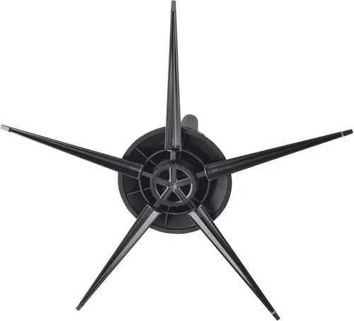 Vista 4 de EASTROCK Soporte portátil de metal para trompeta con 5 patas, plegable, desmontable, soporte para trompeta, patas de metal estables para trompeta