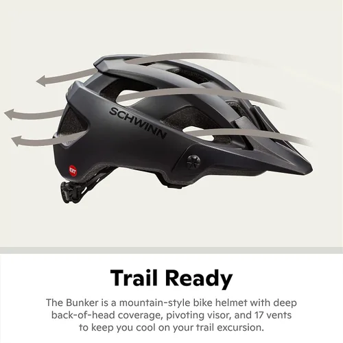 Vista 4 de Schwinn Casco Bunker ERT