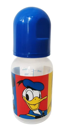 Vista 6 de Cudlie Disney Baby Boy Mickey Mouse - Paquete de tres biberones de 5 onzas, Mickey Friends