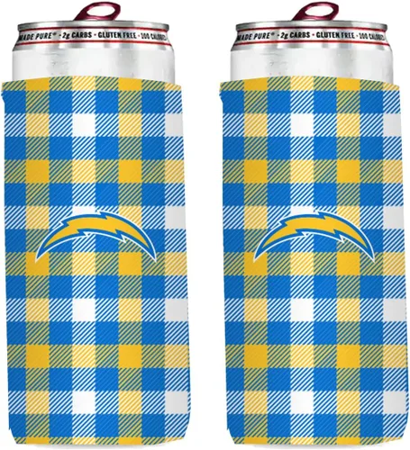 Vista 15 de Paquete de 2 soportes para latas de fútbol de 12 onzas, delgado y delgado, aislador de bebidas Huggie Cooler Coozies (Arizona (cardenales))