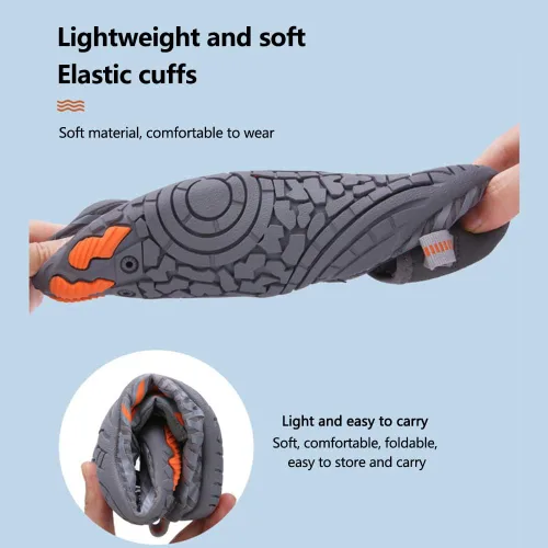 Vista 3 de Zapatos de agua para hombre y mujer, zapatos de playa, calcetines acuáticos, zapatos descalzos, zapatos de natación de secado rápido, ligeros