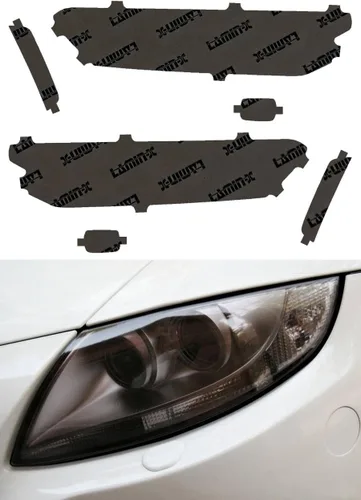 Vista 3 de Lamin-x Fundas de faros delanteros azules de ajuste personalizado para Jeep Grand Cherokee Overland Trailhawk (2022+)
