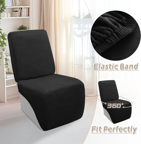 Vista 129 de Arfntevss Fundas de sofá seccional reclinable de terciopelo, Funda de sofá seccional de esquina para sofá reclinable, Funda elástica suave