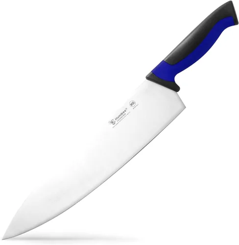 Vista 31 de Cuchillo de chef de 6 pulgadas, hoja de acero inoxidable de alto carbono certificada NSF – Mango ergonómico codificado por colores, cuchillo de Negro