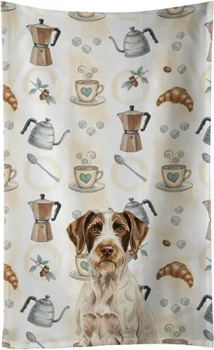 Vista 16 de Caroline's Treasures Afghan Hound - Toalla de cocina para barra de café, terciopelo frontal y lazo de algodón, lavable a máquina Sabueso afgano