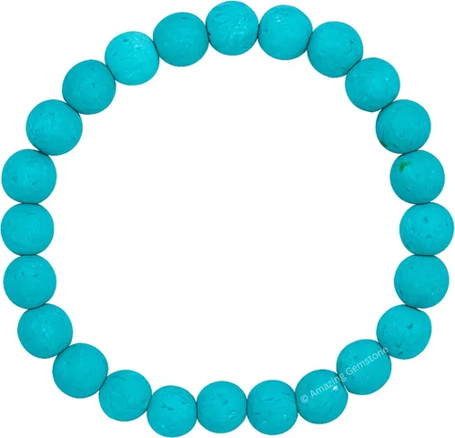 Vista 542 de Amazing Gemstone Crystal Bracelet for Women Men's Gifts - Protection Healing Crystal Bracelet - 8mm Gemstone Beaded Stretchable Bracelet Pulseras