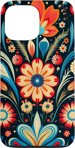 Vista 24 de Polish Folk Art Flower Pattern Poland Case for iPhone 17
