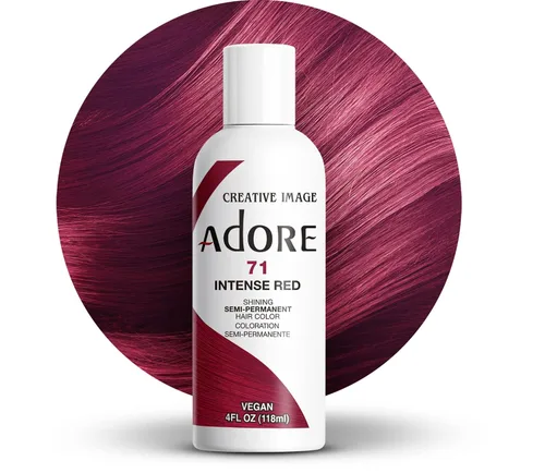 Vista 99 de Adore Tinte semipermanente verde para el cabello, vegano y sin crueldad, 4 onzas líquidas, 163 Green Apple (paquete de 1)