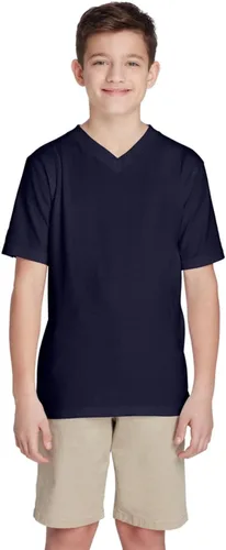 Vista 13 de French Toast Camiseta de manga corta con cuello en V para hombre Negro