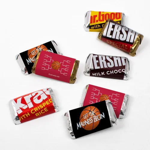 Vista 8 de Miniaturas de chocolate Let the Madness Begin (108 unidades) - Negro - Caramelo incluido