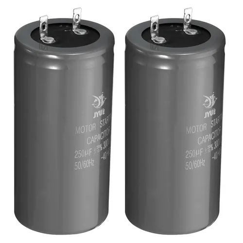 Vista 12 de PATIKIL Condensador de arranque del motor, 2 unidades 50uf 300V 50/60Hz CD60 condensador de arranque para aire acondicionado, motor eléctrico