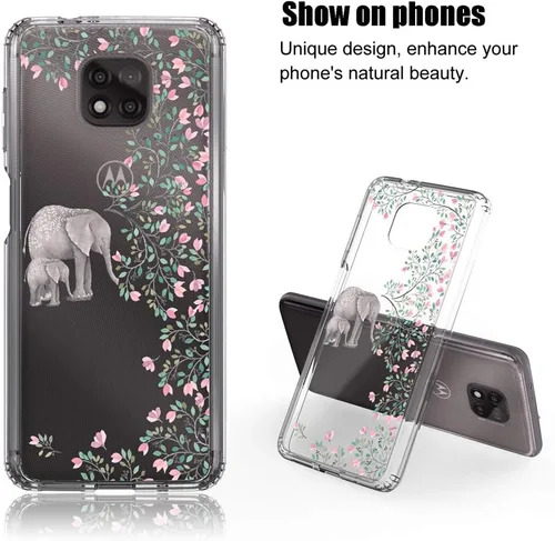 Vista 6 de Funda transparente para Motorola Moto G Power (2021) [No para Moto G Power 2020] [Elephant]