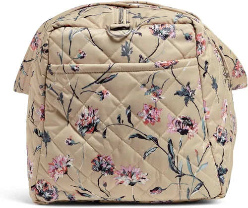 Vista 3 de Vera Bradley Iconic Performance - Bolsa de viaje de sarga tamaño mediano