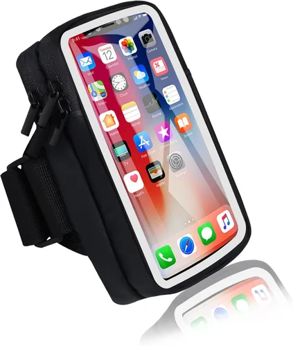 Vista 10 de Brazalete de correr para teléfono celular para iPhone 11 12 13 14 15 16e 16 17 Pro Max Xs X Xr 8 Plus SE Mini, Galaxy S26 S25 S24 S23 S22 Note 20