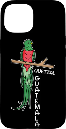 Vista 6 de Quetzal de Guatemala - Carcasa para iPhone 17, diseño de pájaros y bandera de Guatemala