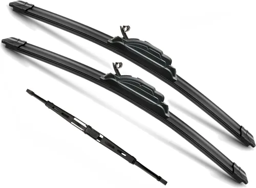 Vista 18 de JustCar - 3 limpiaparabrisas para Jeep Wangler 2007-2017 y Jeep Wrangler JK 2008-2018, repuesto de equipo original - 15, 15 y 12E pulgadas - juego