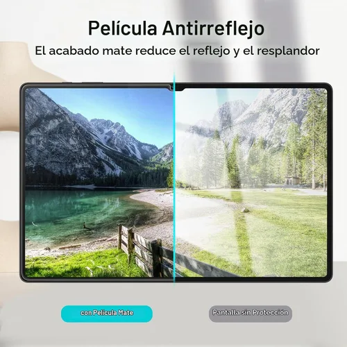 Vista 4 de JETech Protector de pantalla de papel para Galaxy Tab S10 Ultra/S9 Ultra, 1