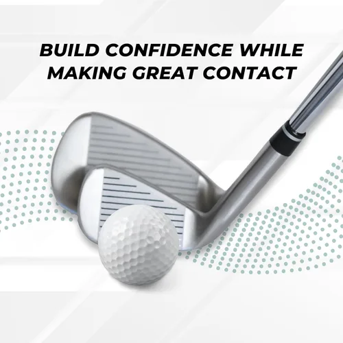 Vista 7 de PureStrike Golf Swing Training Aid Club – Más pequeño Clubface para un mejor golpe de pelota y retroalimentación instantánea Entrenador de swing