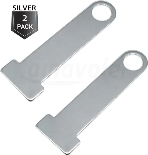 Vista 3 de Correa para casco de motocicleta con anillo en D de acero inoxidable, soporte universal de bloqueo para casco de motocicleta (2 unidades)