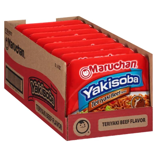 Vista 18 de Maruchan Yakisoba - Sabor a queso cheddar, 3.96 onzas, paquete de 8, (4178990766)