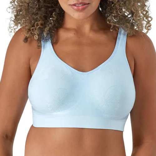 Vista 10 de Bali Sujetadores sin aros para mujer - Comfort Revolution - Brasier sin aros - Ajustable y de apoyo - Talla grande para mujer Trópico de almendras