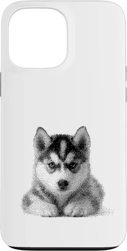 Vista 23 de Cute Siberian Husky for Dog Mom and Paw Parents Case for iPhone 16