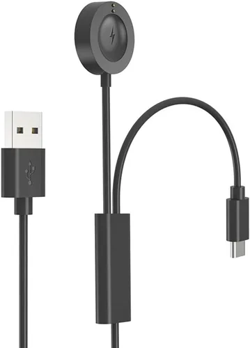 Vista 6 de Cargador 2 en 1 para Fossil Gen 6/Gen 5/Gen 4 Venture, cable de carga para reloj inteligente