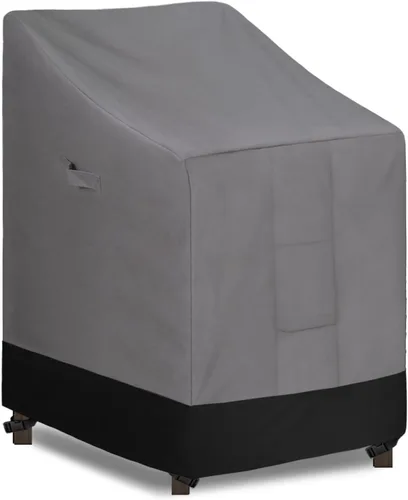 Vista 17 de Easy-Going Funda para Silla Apilable de Exterior Resistente, Funda para Silla de Patio Impermeable, Funda para Muebles de Exterior Resistente al