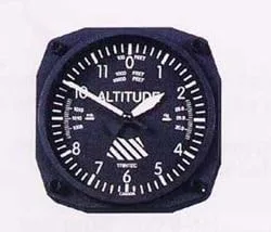 Vista 2 de Reloj de pared con altímetro Trintec