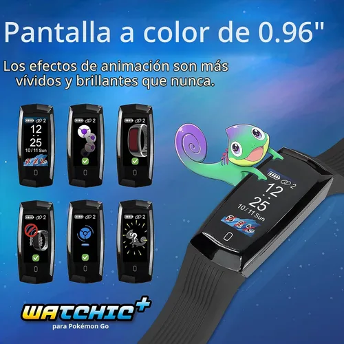 Vista 5 de Brook Pocket Auto Catch Watchic Plus - Atrapasador automático de cuentas duales, IPX7 impermeable, pantalla a color de 0.96 pulgadas, para Pocket
