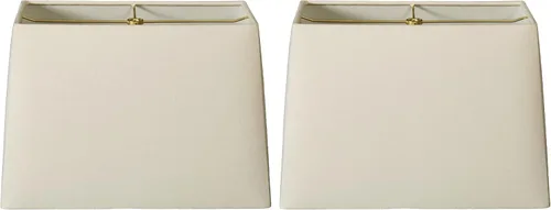 Vista 25 de Royal Designs, Inc. HB-613-12AGL Pantalla para lámpara de tapa dura rectangular, (5 x 10) x (8 x 12) x 9.5, Oro Antiguo
