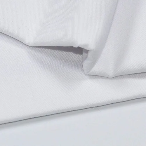 Vista 3 de The Yard - Tela de sarga blanca 100% algodón (36 pulgadas) - 4.5 oz 60 pulgadas de ancho