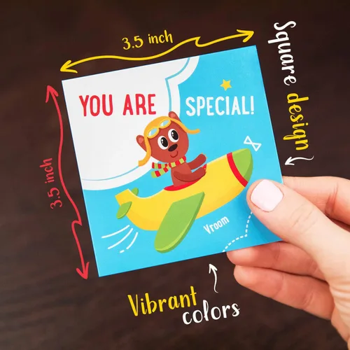 Vista 5 de Notas para la lonchera para niños, 60 bonitas tarjetas inspiradoras y motivacionales para niños y niñas