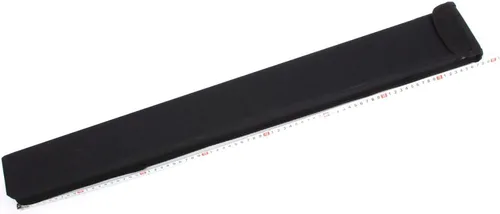 Vista 4 de Estuche vertical negro para arco de bajo para 1 arco de bajo, carcasa rígida acolchada protección interior con correa para el hombro, transportador