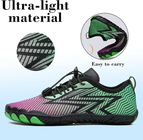 Vista 3 de Chaoslook Zapatos de agua para hombres y mujeres, deportes de secado rápido, zapatos acuáticos para natación, playa, descalzos, para senderismo