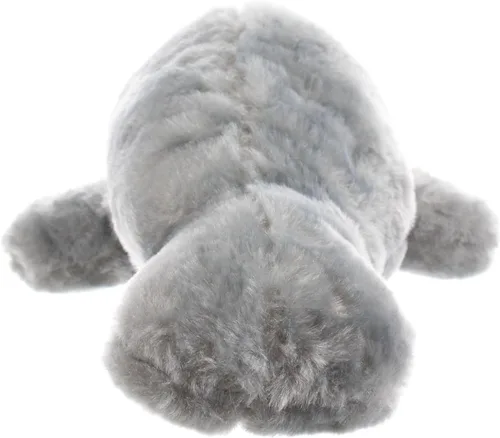 Vista 6 de The Petting Zoo Conservation Manatee - Peluche de peluche, regalos para niños, animales del océano, juguete de peluche de manatí de 14 pulgadas